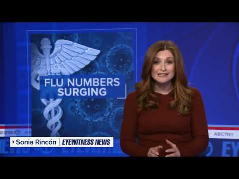 Flu case numbers surging as Tri-State Area is hit hard by the virus