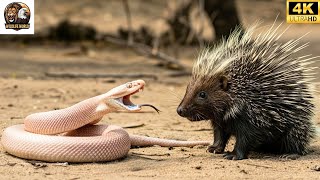 King Cobra vs Porcupine – Survival Encounter in the Wild!