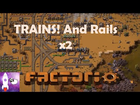 Factorio 1.0.0 !  Train Station setup and Copper outpost!!  Ep 19