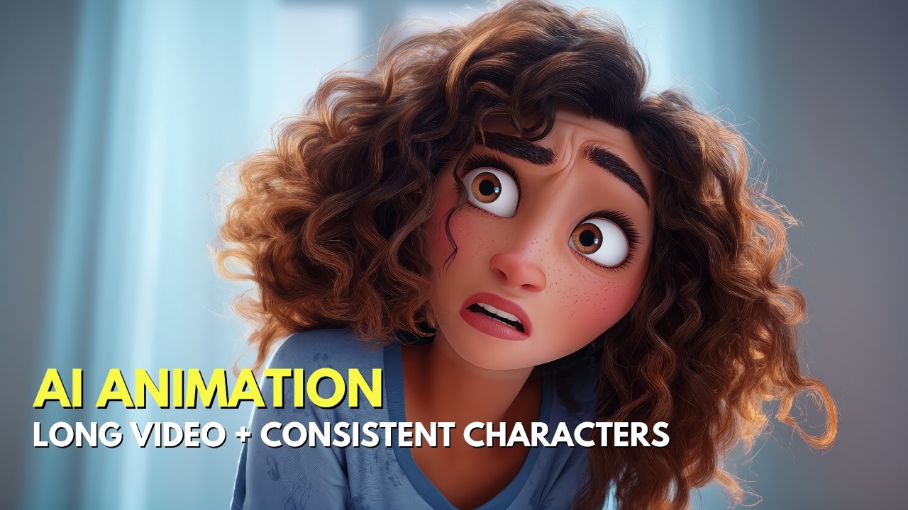 How to Create Long AI Animation Videos with Consistent Characters | VEO 3.1 + Google Flow