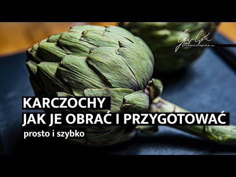 ARTICHOKES - HOW TO PEEL AND PREPARE THEM? - SIMPLE AND QUICK RECIPE - 4K