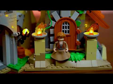Vidéo Lumibricks Middle Ages F9027 : Tour de guet médiévale