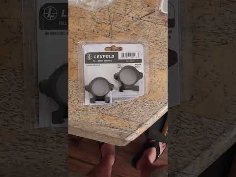 Leupold rifleman rings.