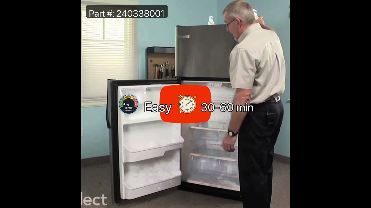 Replacing the Refrigerator Door Shelf Bin