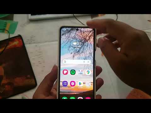 Samsung Galaxy Z Flip 5 Tips: How to Enable or disable High contrast Font (Android 14)