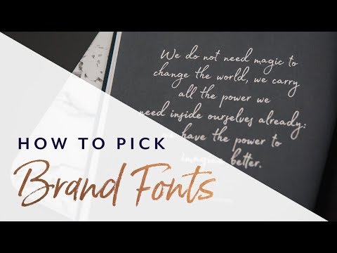 Select Your Fonts with Psychology in Mind