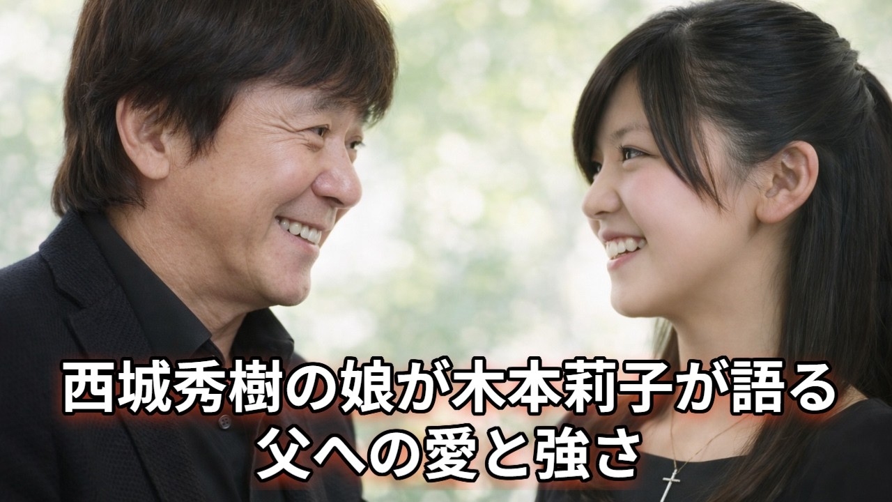 【父・西城秀樹の背中】木本莉子が語る「パパのような人」とは？家族を支えた少女の決意と未来