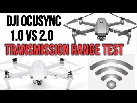 DJI Mavic 2 Zoom Vs Mavic Pro Alpine White Ocusync Interference Test