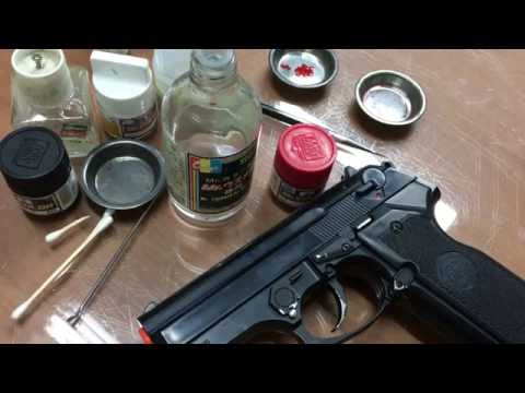 [황스TV] 아카데미 M8000  부분도색과 빨간 점 찍기 BB GUN AIRSOFT
