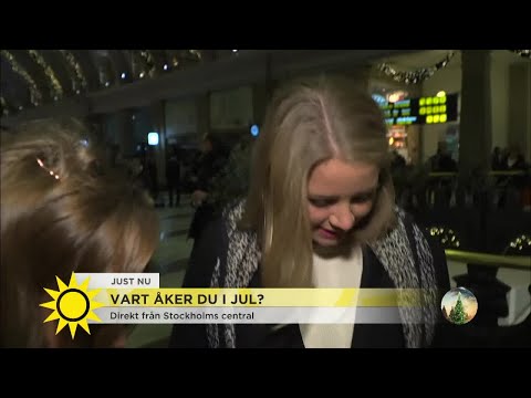 Här avslöjar julresenärerna vad de har i paketen: ”Hoppas familjen inte tittar” - Nyhetsmorgon (TV4)