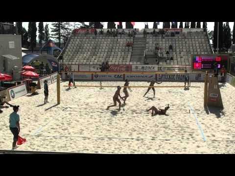25 Beach volleyball Sochi Open 2015 Menegatti-Orsi Toth and Zumkehr-Heidrich