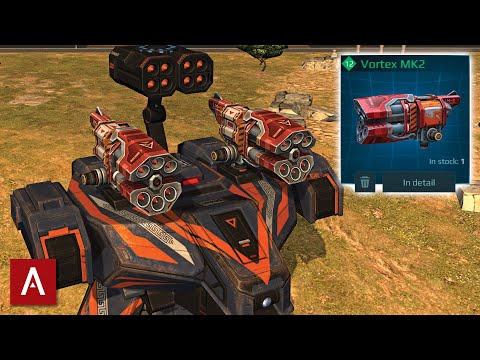 NEMESIS VORTEX MK2 GAMEPLAY - Smashing Enemies With Rockets And Missiles || War Robots [WR]