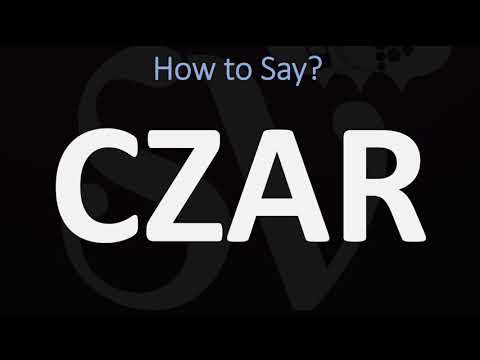 How to Pronounce CZAR? (CORRECTLY)