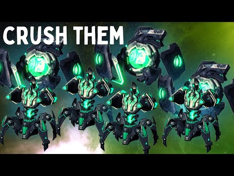 ABSURD ZERATUL LATEGAME - Weekly Brawl [Starcraft 2 Direct Strike]