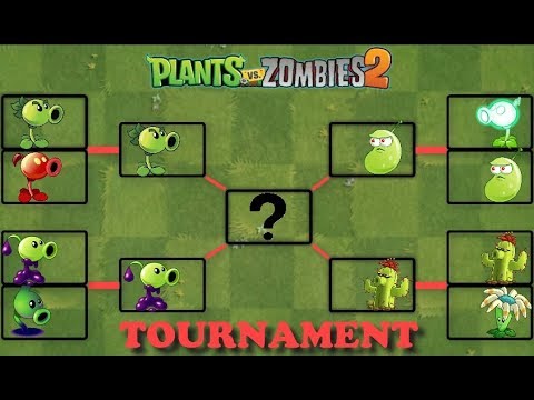 Plants vs Zombies 2 | Mod Tournament Every Plant Level 1 | Pvz 2 Gameplay