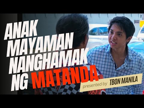 Anak nanghamak ng matanda