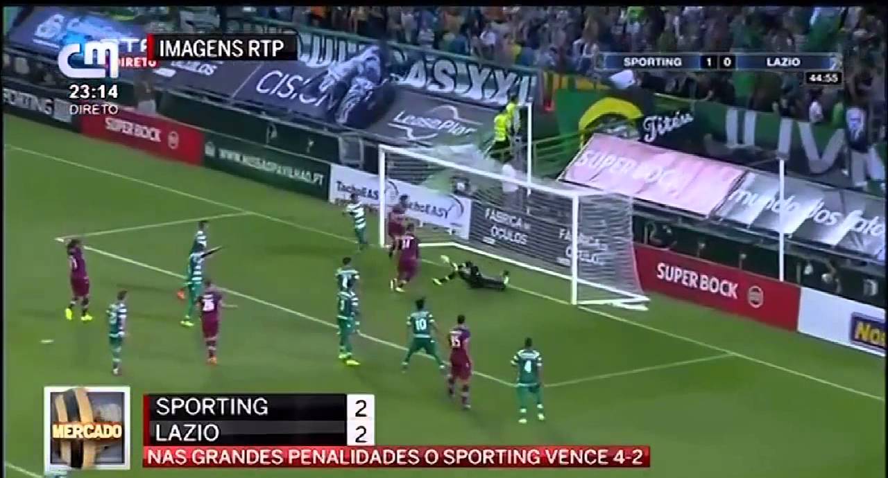 SPORTING 2-2 (PEN 4-2) LAZIO (TROFÉU CINCO VIOLIN...