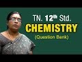Tamil Nadu 12 Std Chemistry 12th Std Question Paper