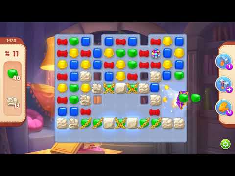 Homescapes level 1478 - 18 Moves - No Boosters #Bubunka