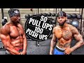 50 pull ups 100 push ups in 5 minutes | Upper Body Workout for Muscle Mass