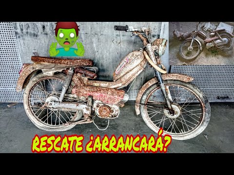 MOTO o ESCOMBRO? ¿ARRANCARÁ? La Rescato de una CASETA. 1ª parte de 2