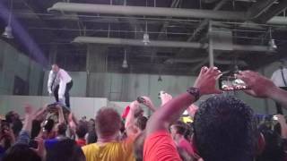 O.C. Supertones Last Show Crowd Surfing (literally)