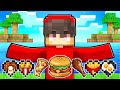 Cash Has FOOD HEARTS In Minecraft
