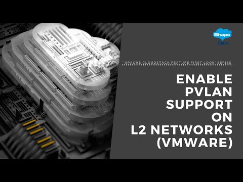 Enable PVLAN Support on L2 Networks (VMware) | 'Apache CloudStack Feature First Look' Series