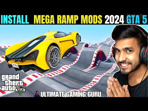 How to Install Mega Ramp Mods in GTA 5 | Best GTA 5 Parkour & Ramp Mods 2024