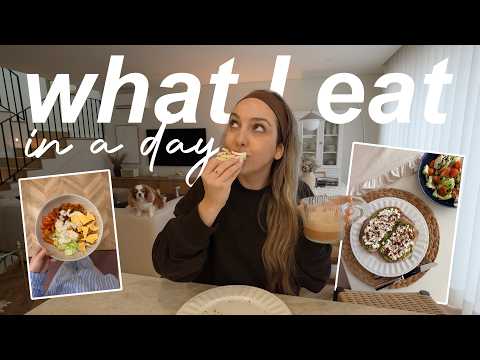 What I eat in a day (easy and healthy recipes!!!)
