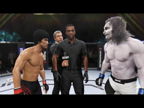 Bruce Lee vs. Wild Bat - EA Sports UFC 2 - Rematch - Dragon Fights 🐉