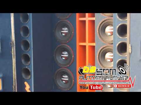 Alto Falante 7Driver Thunder 5K7 & Modulos Taramps HV160