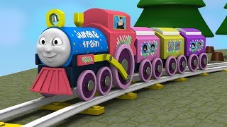 Thomas and Friends - Toy Train for Children - Train Cartoon - Toy Factory - jcb Cartoon - Trains Toy