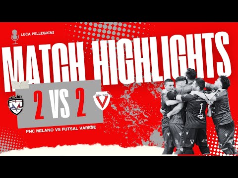 ⚽ Pnc Milano - Futsal Varese 2-2 | Highlights Calcio a 5 | ⚪🔴