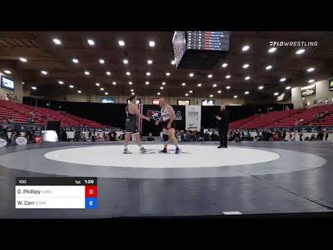 100 Lbs Final - Daren Phillipy, Las Vegas Wrestling Club Vs William Carr, Minnesota Storm 92a1