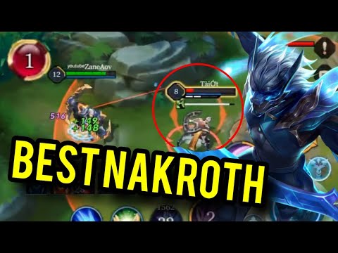 WIN IN 8 MINUTES WITH NAKROTH | Top 1 | Conqueror | Arena Of Valor / ROV / Liên Quân / 傳說對決 / 펜타스톰