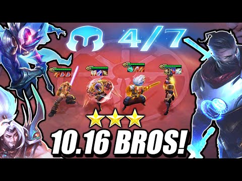 ⭐⭐⭐ BLADE BROS are OP! - TFT Teamfight Tactics 10.16 Guide RANKED Galaxies Meta BEST COMP Strategy