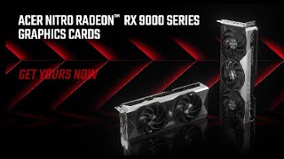  Nitro Radeon™ RX 9000 Series Graphics Cards