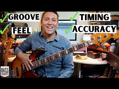 Sharpen Up Your TIMING [Metronome Bass Groove Exercise]