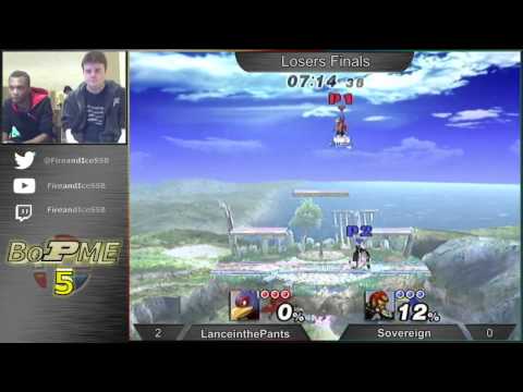 BoPME 5 - Lanceinthepants (Falco) vs. Sovereign (Ganondorf)