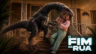 OS ASSUSTADORES DINOSSAUROS REVELADOS EM O FIM DA RUA, FILME QUE SE PASSA NO UNIVERSO CLOVERFIELD!