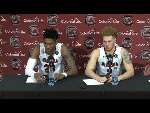 POST-GAME: Chris Silva, Hassani Gravett on Western Michigan — 11/13/17