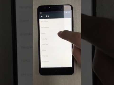 How to change the language