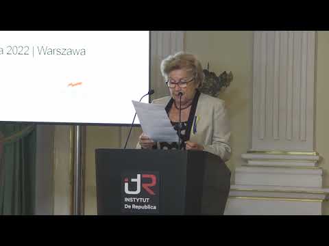 prof. Teresa Chynczewska Hennel | odbiór nagrody w imieniu  prof. Natalii Jakowenko