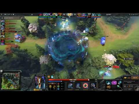 Team Secret vs Ad Finem Game 1 Best Of 3 - The Boston Major 2016  QUALIFIERS
