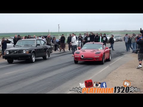 LS7 Turbo Fd Rx7 vs LSX Turbo Volvo