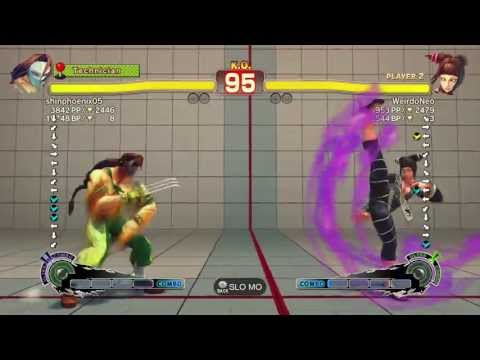 shinphoenix05 (Vega) vs WeirdoNeo (juri) - SUPER STREET FIGHTER 4 AE Ver 2012 720P
