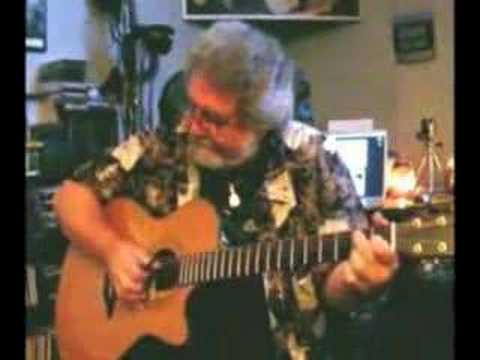 Thom Bresh shows off his Stonebridge Guitar