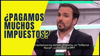 ¿Pagamos muchos impuestos?