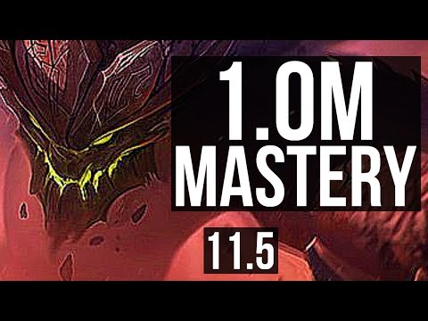 MALPHITE vs MORDEKAISER (TOP) | 6/1/10, 1.0M mastery, Dominating | KR Diamond | v11.5